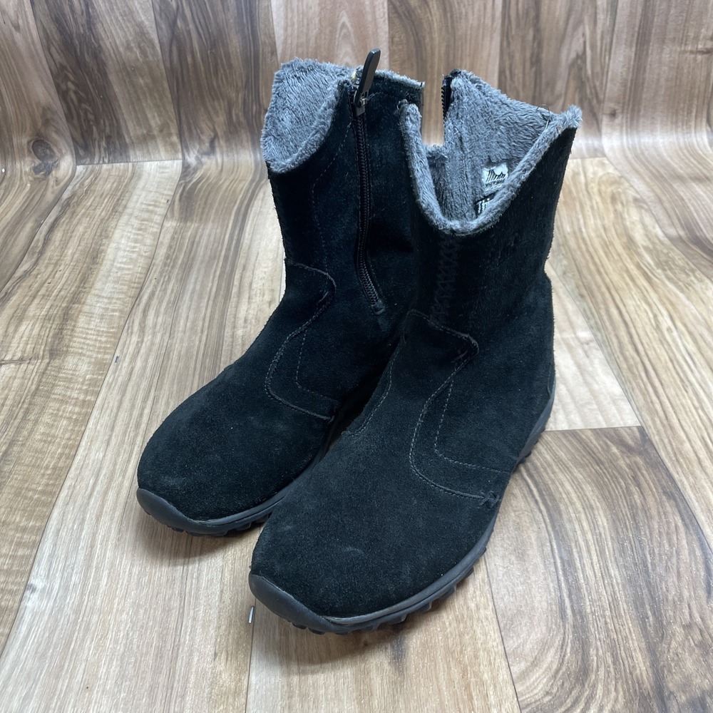 Sorel Boots Maribel Women's 6 Mid-Calf Thinsulate Waterproof Black Inside Zipper - Picture 10 of 10